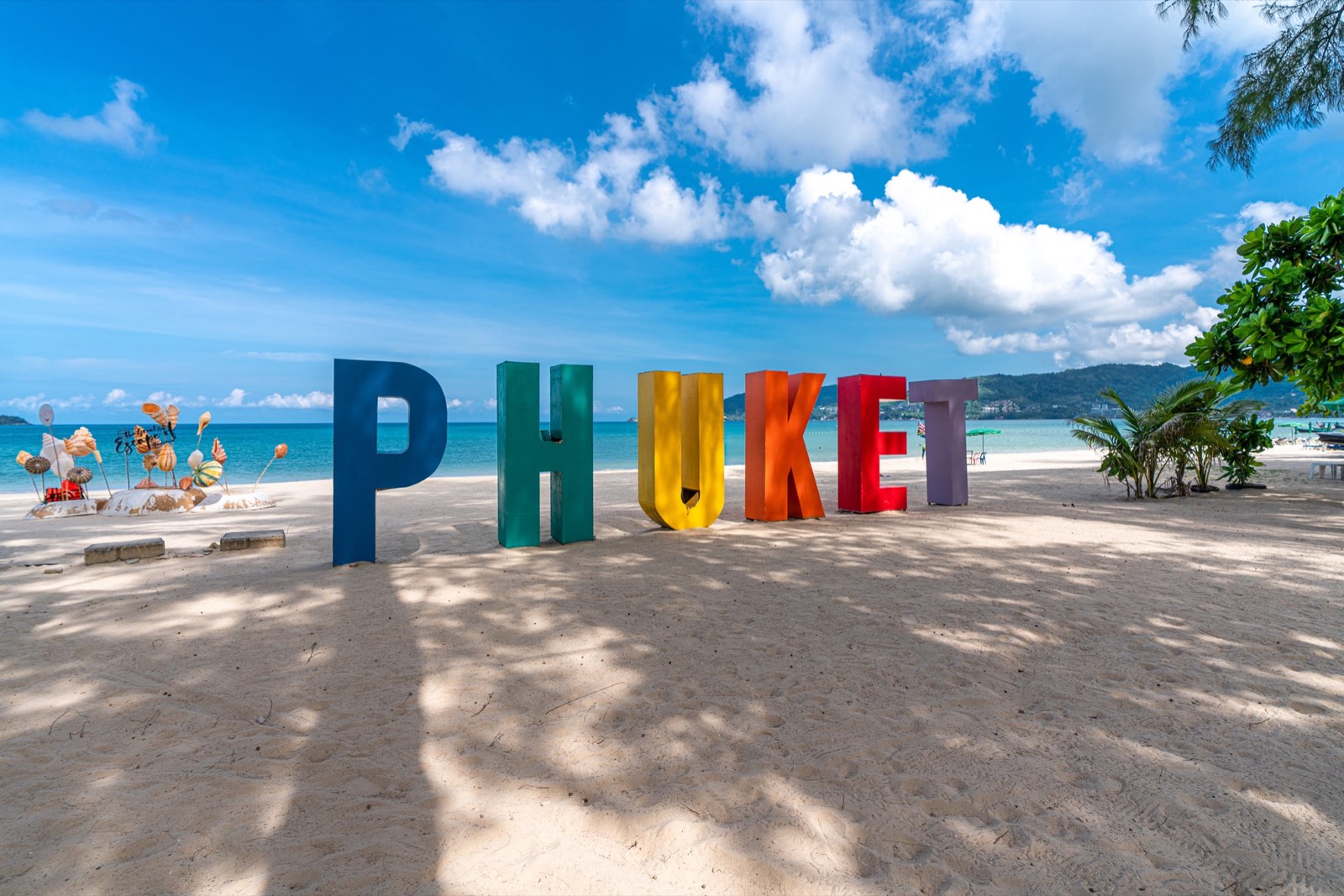Andaman sea beach in Phuket
